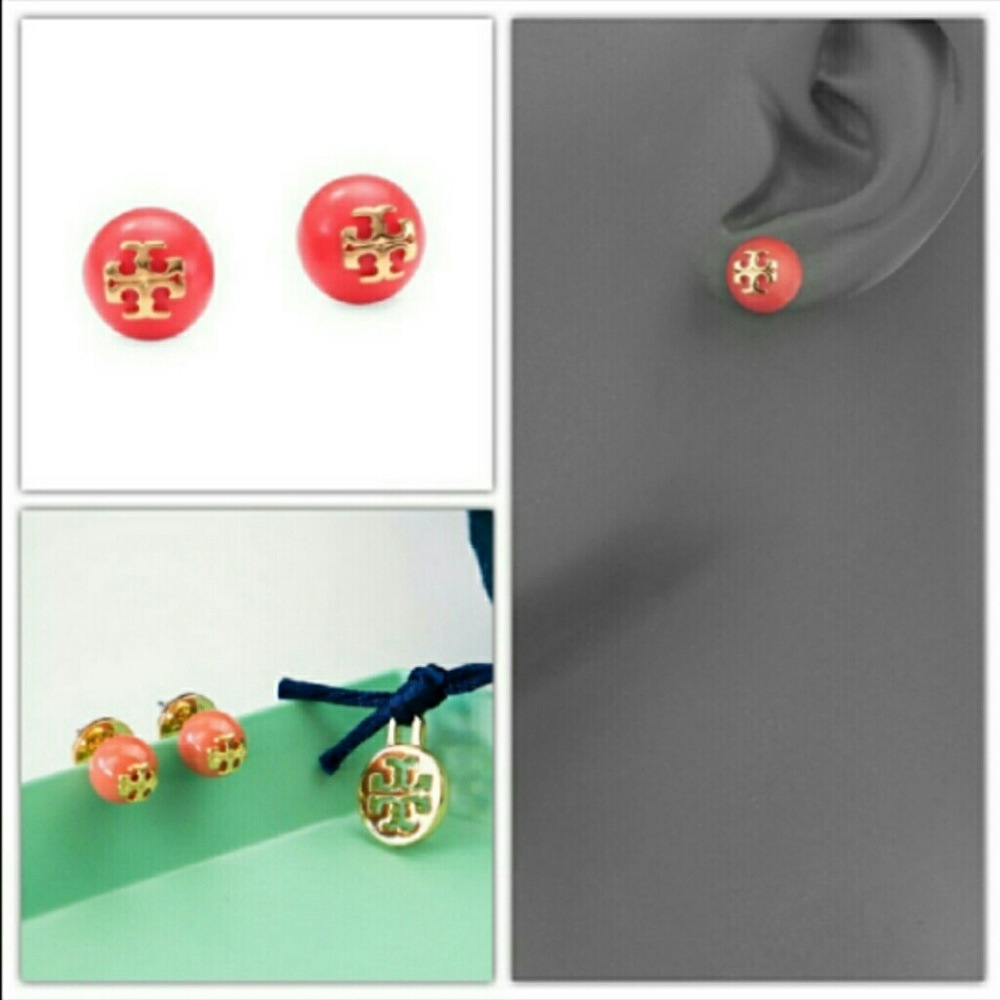 Tory Burch Stud Earrings Authentic